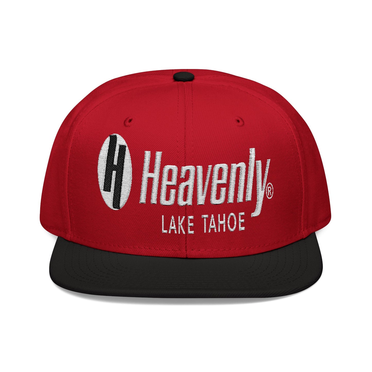 Heavenly Lake Tahoe Snapback Cap - Embroidered Adjustable Hat