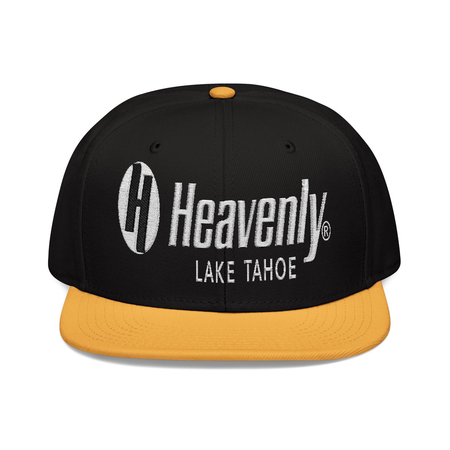 Heavenly Lake Tahoe Snapback Cap - Embroidered Adjustable Hat