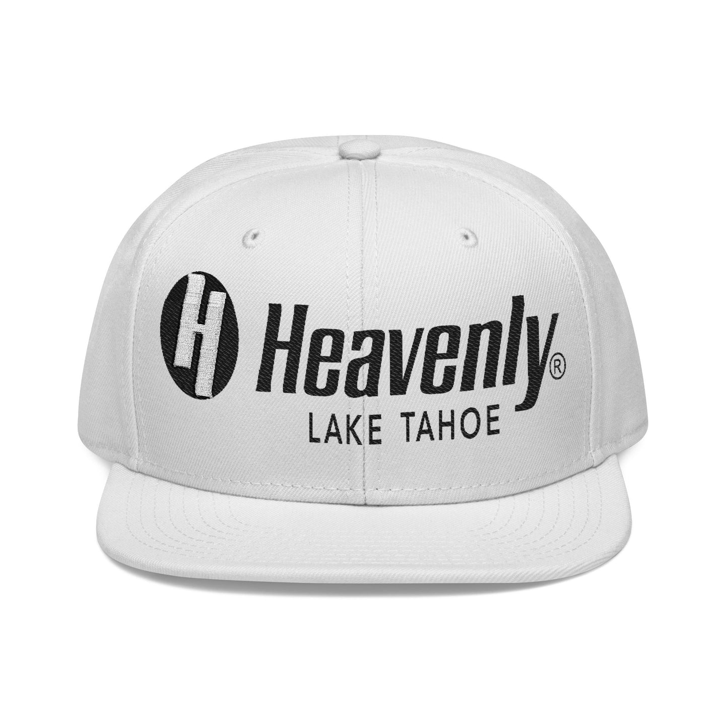 Heavenly Lake Tahoe Snapback Hat - Embroidered Cap for Outdoors and Adventures
