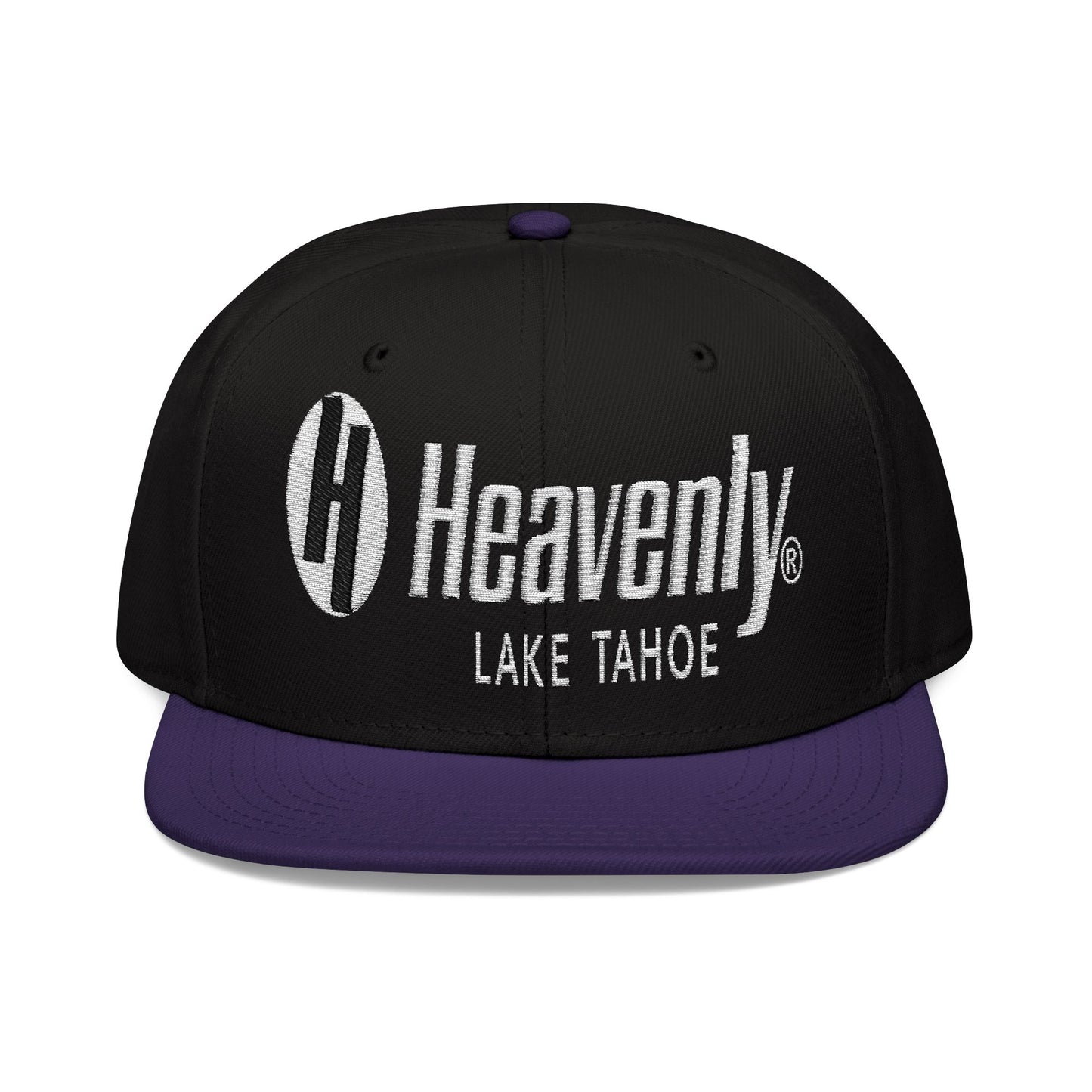Heavenly Lake Tahoe Snapback Cap - Embroidered Adjustable Hat