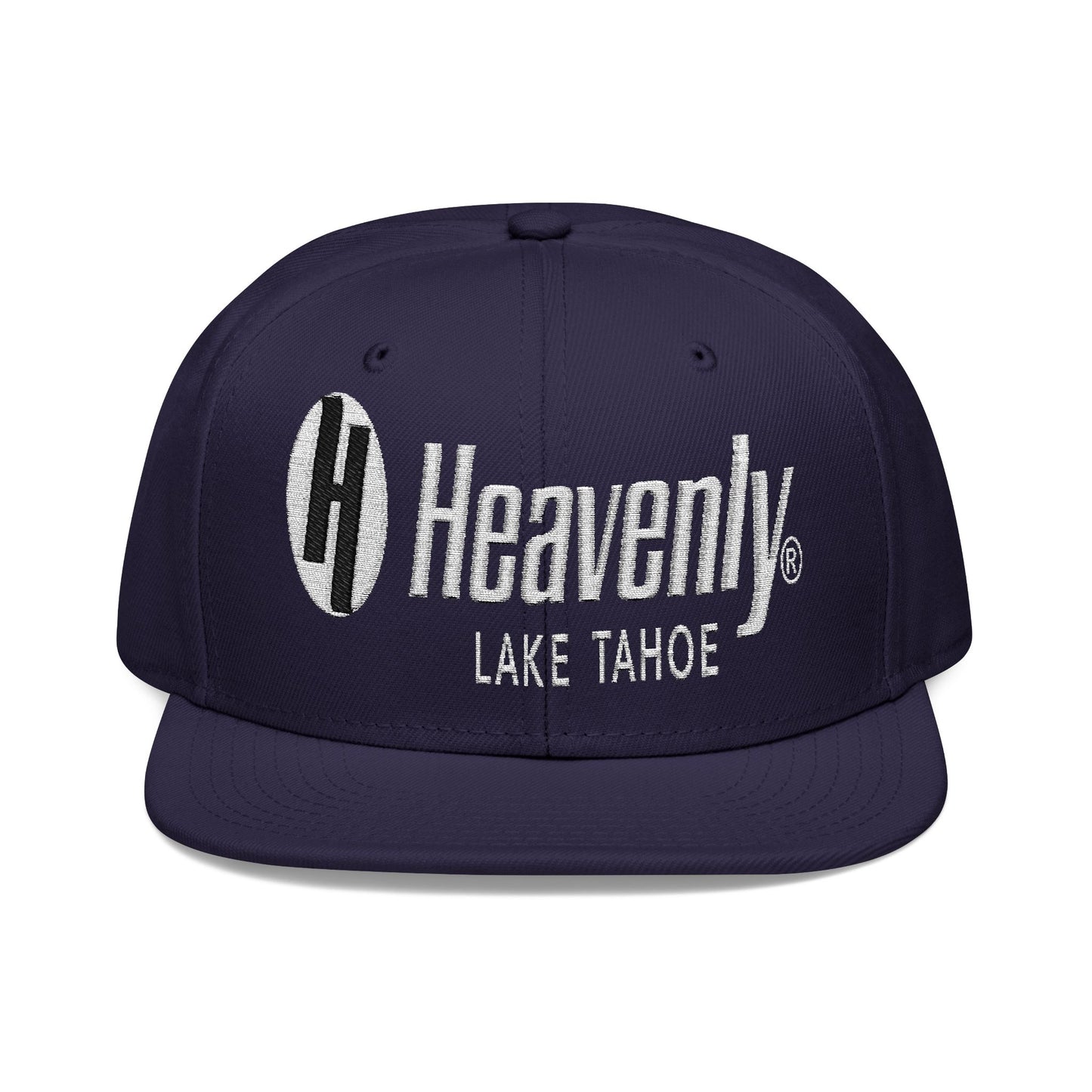 Heavenly Lake Tahoe Snapback Cap - Embroidered Adjustable Hat