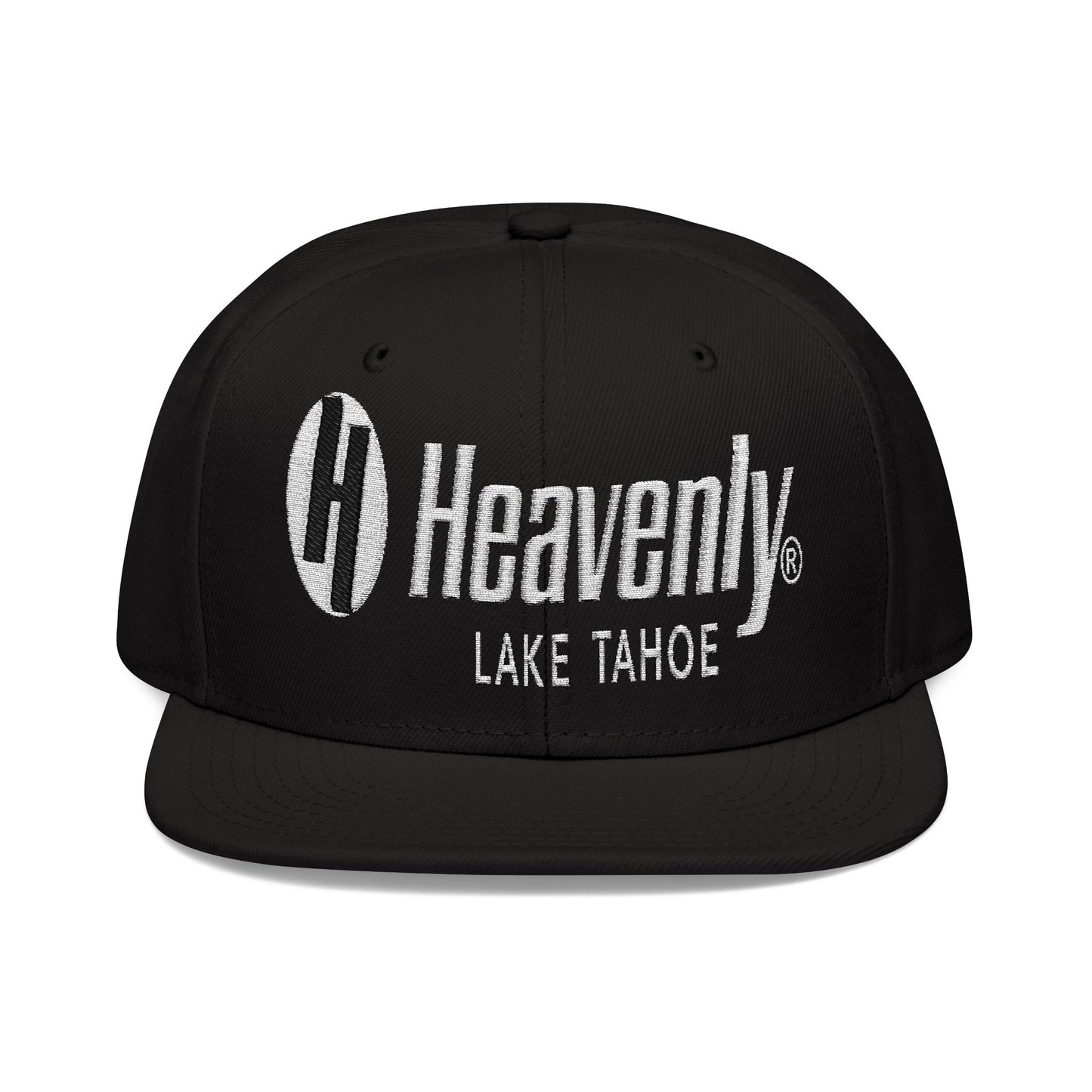 Heavenly Lake Tahoe Snapback Cap - Embroidered Adjustable Hat