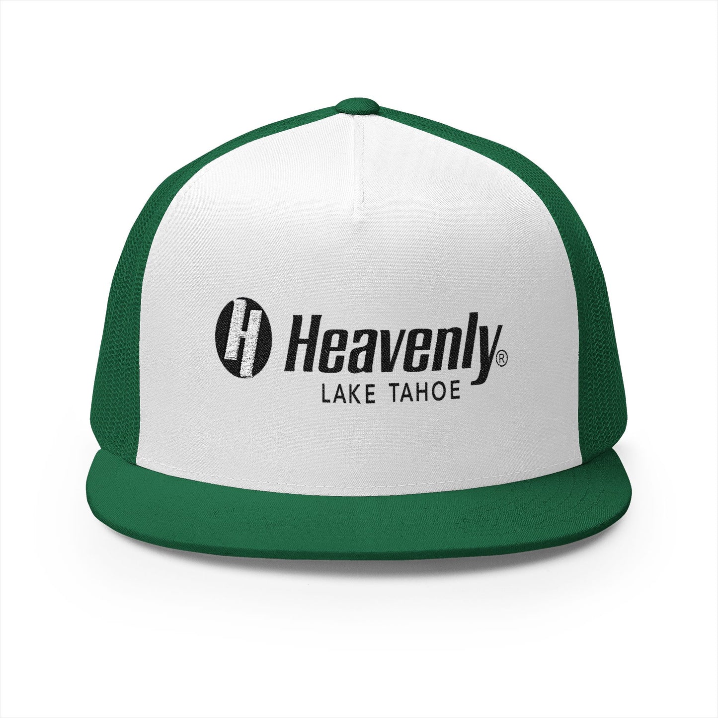 Heavenly Lake Tahoe 5 Panel Trucker Cap - Stylish Outdoor Hat for Adventurers