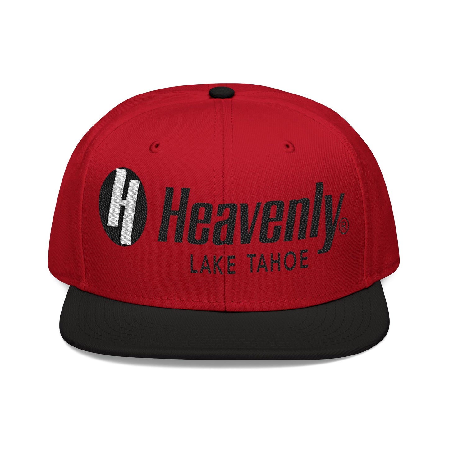 Heavenly Lake Tahoe Snapback Hat - Embroidered Cap for Outdoors and Adventures