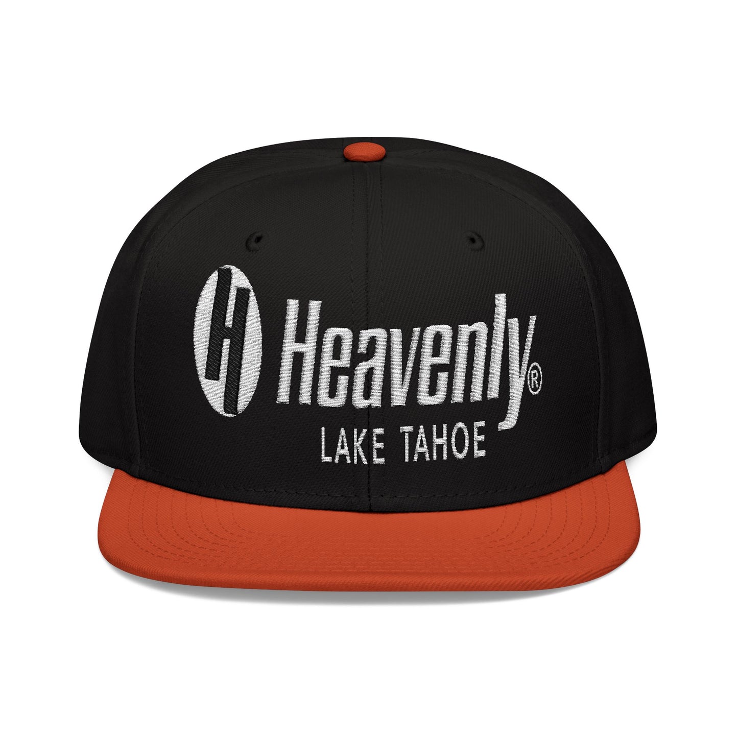 Heavenly Lake Tahoe Snapback Cap - Embroidered Adjustable Hat