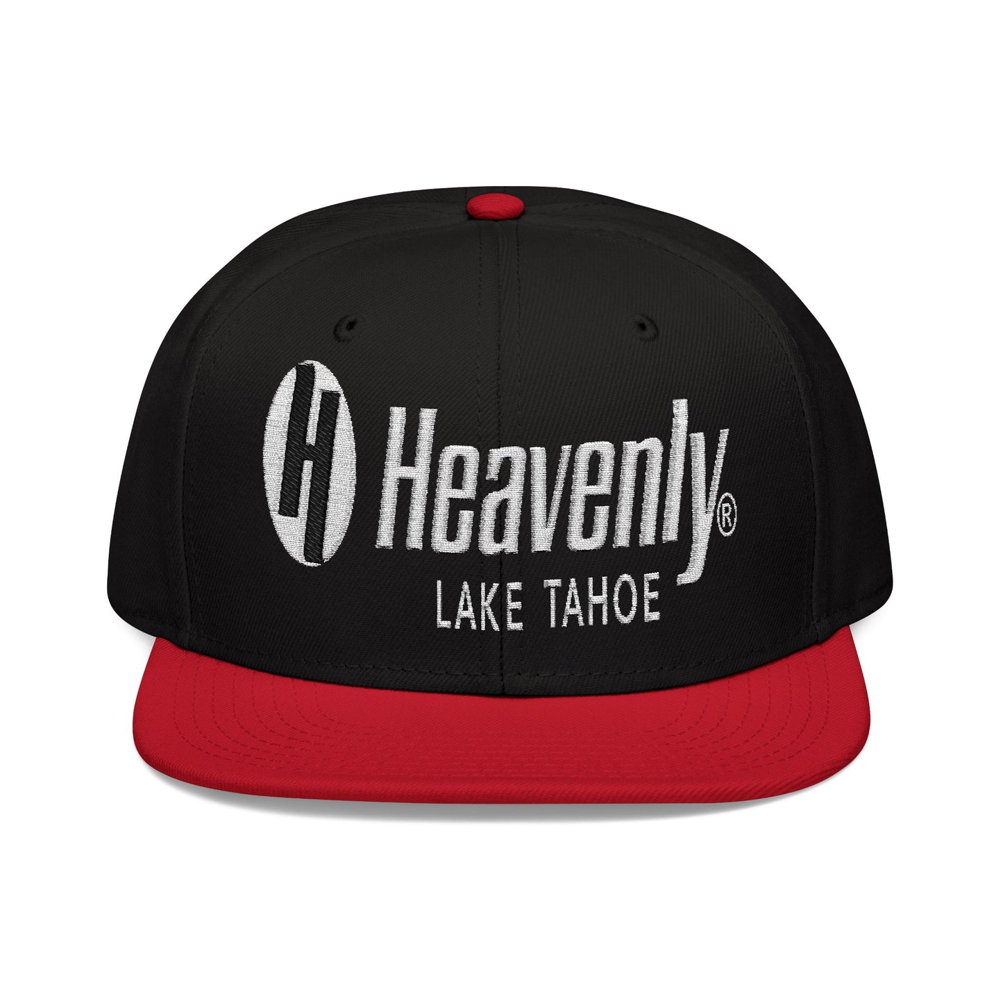 Heavenly Lake Tahoe Snapback Cap - Embroidered Adjustable Hat
