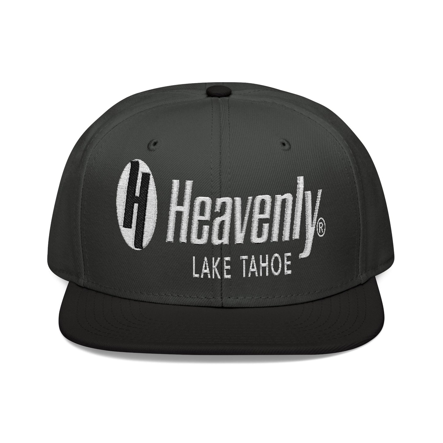 Heavenly Lake Tahoe Snapback Cap - Embroidered Adjustable Hat