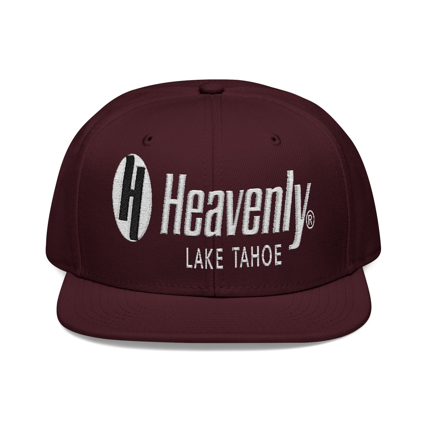 Heavenly Lake Tahoe Snapback Cap - Embroidered Adjustable Hat