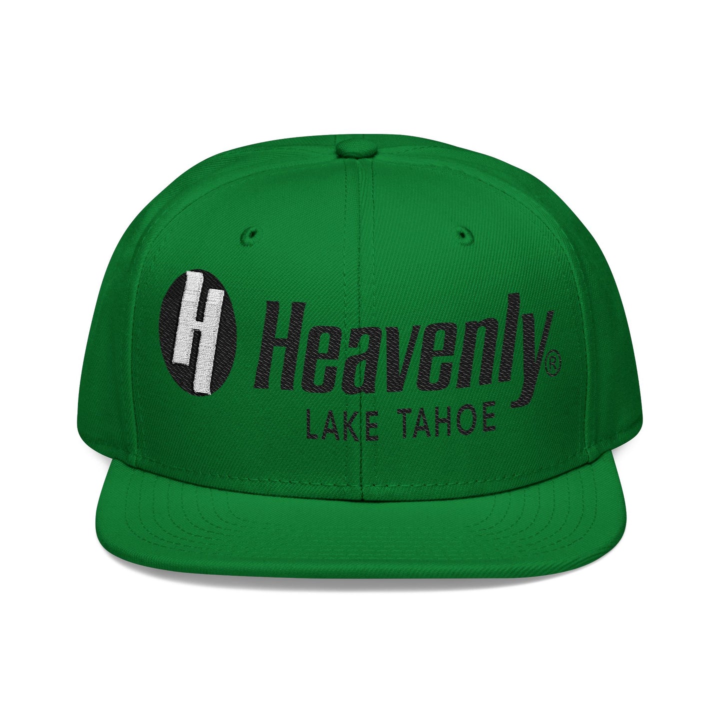 Heavenly Lake Tahoe Snapback Hat - Embroidered Cap for Outdoors and Adventures