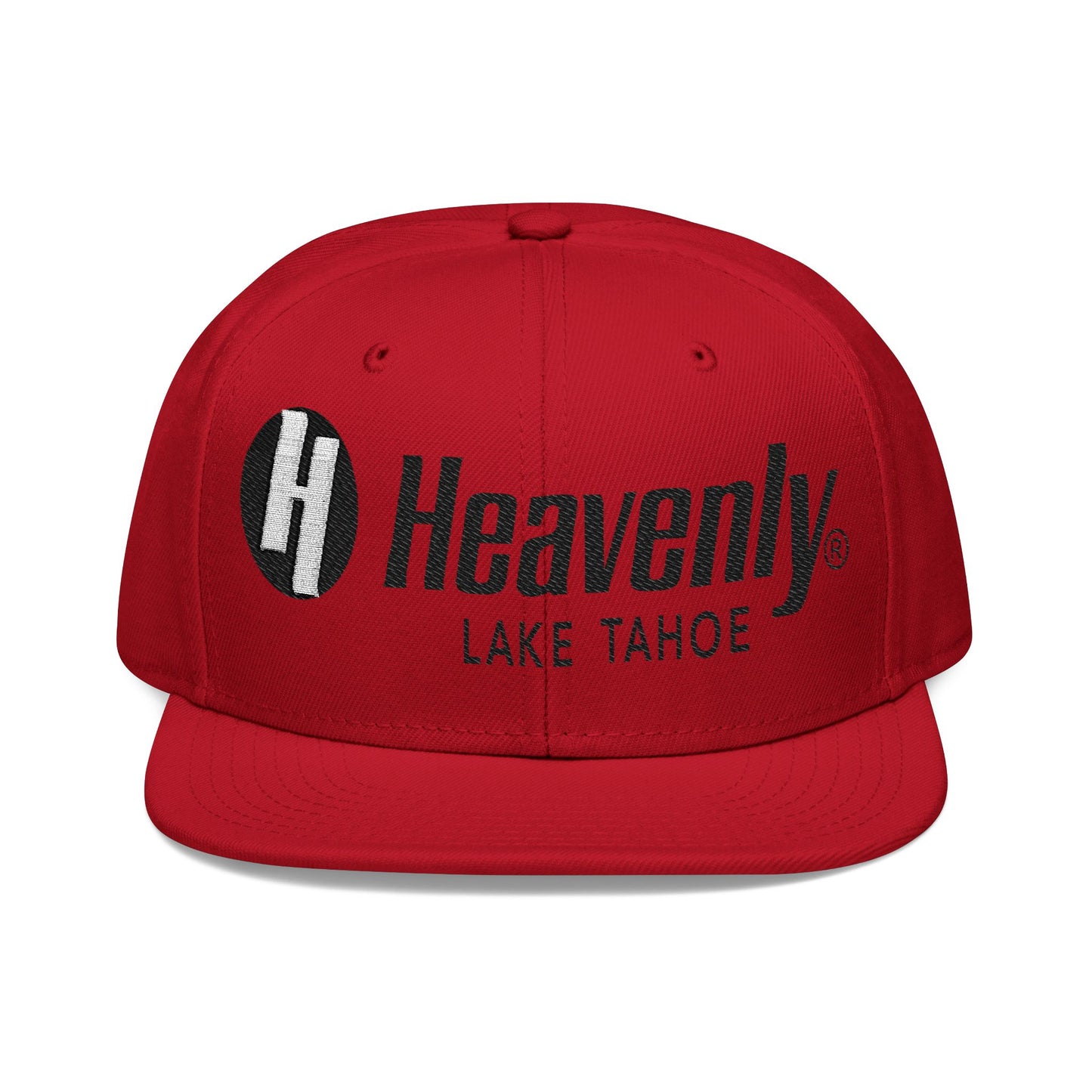 Heavenly Lake Tahoe Snapback Hat - Embroidered Cap for Outdoors and Adventures