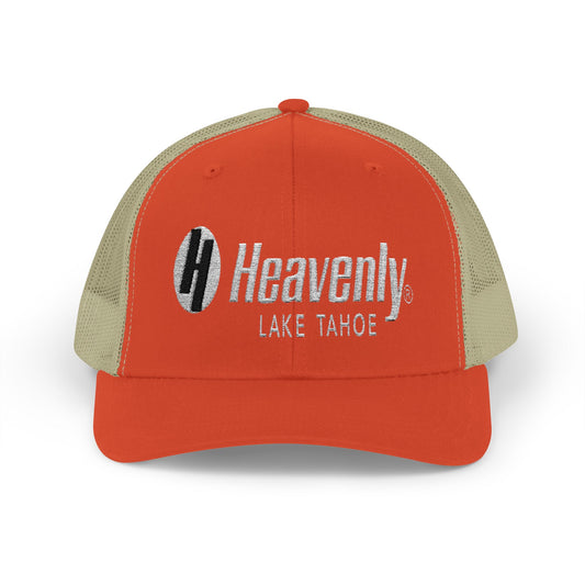Heavenly Lake Tahoe Snapback Trucker Cap - Stylish Outdoor Gear