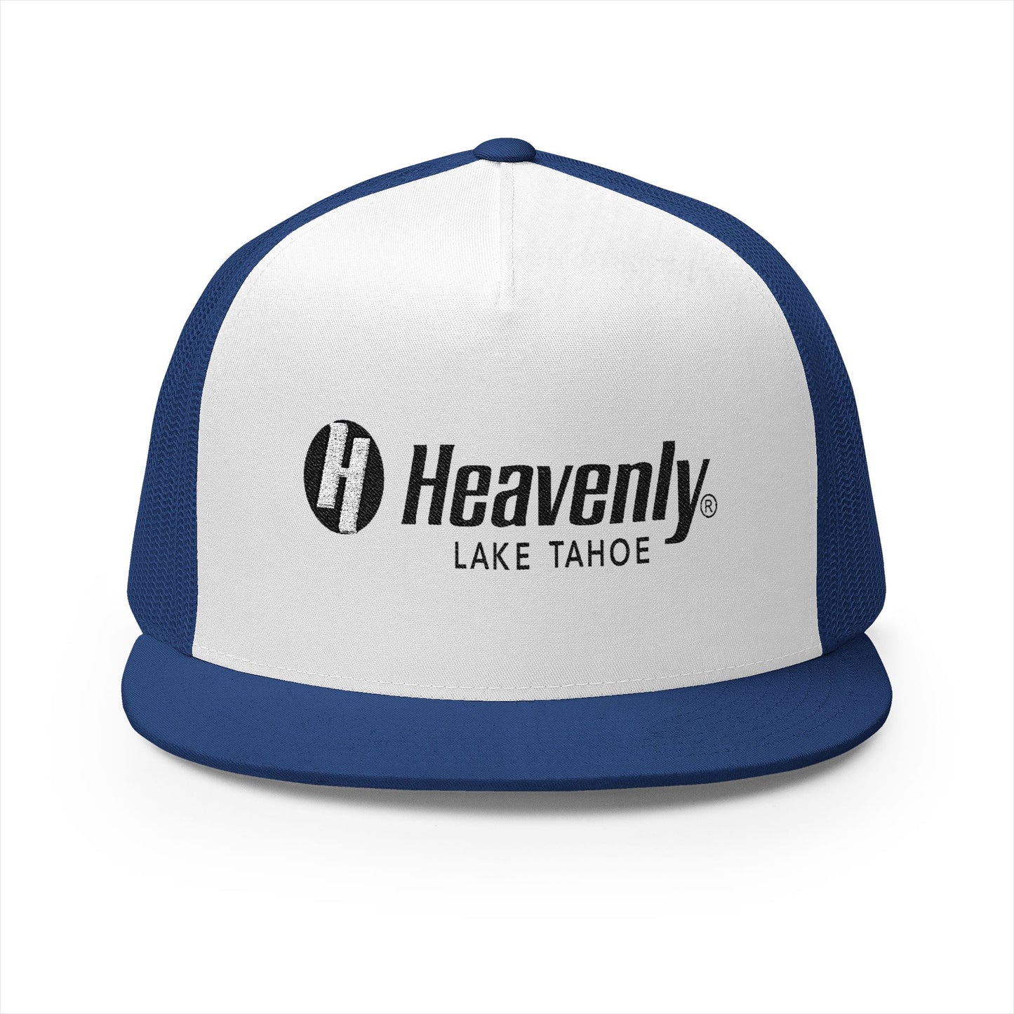 Heavenly Lake Tahoe 5 Panel Trucker Cap - Stylish Outdoor Hat for Adventurers