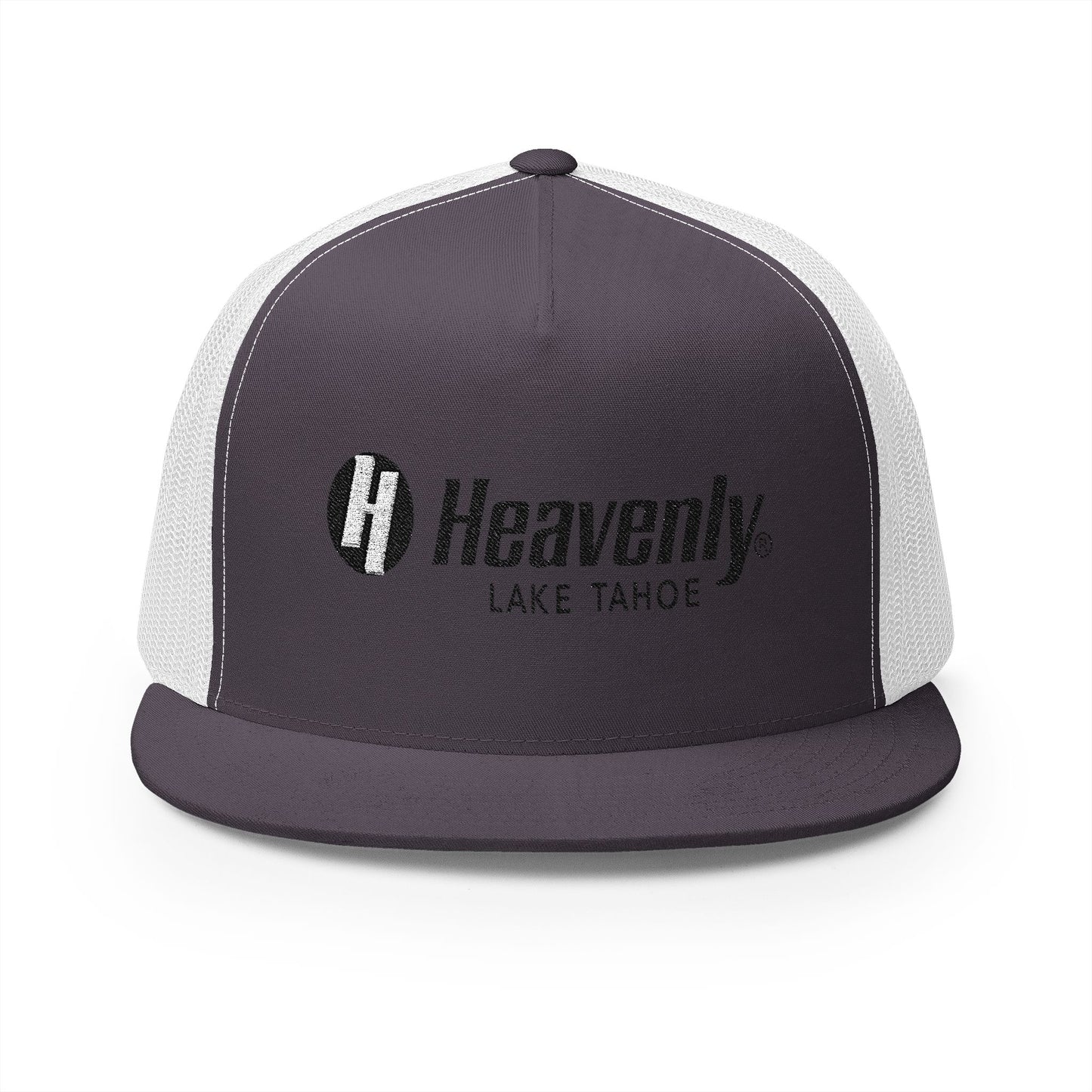 Heavenly Lake Tahoe 5 Panel Trucker Cap - Stylish Outdoor Hat for Adventurers