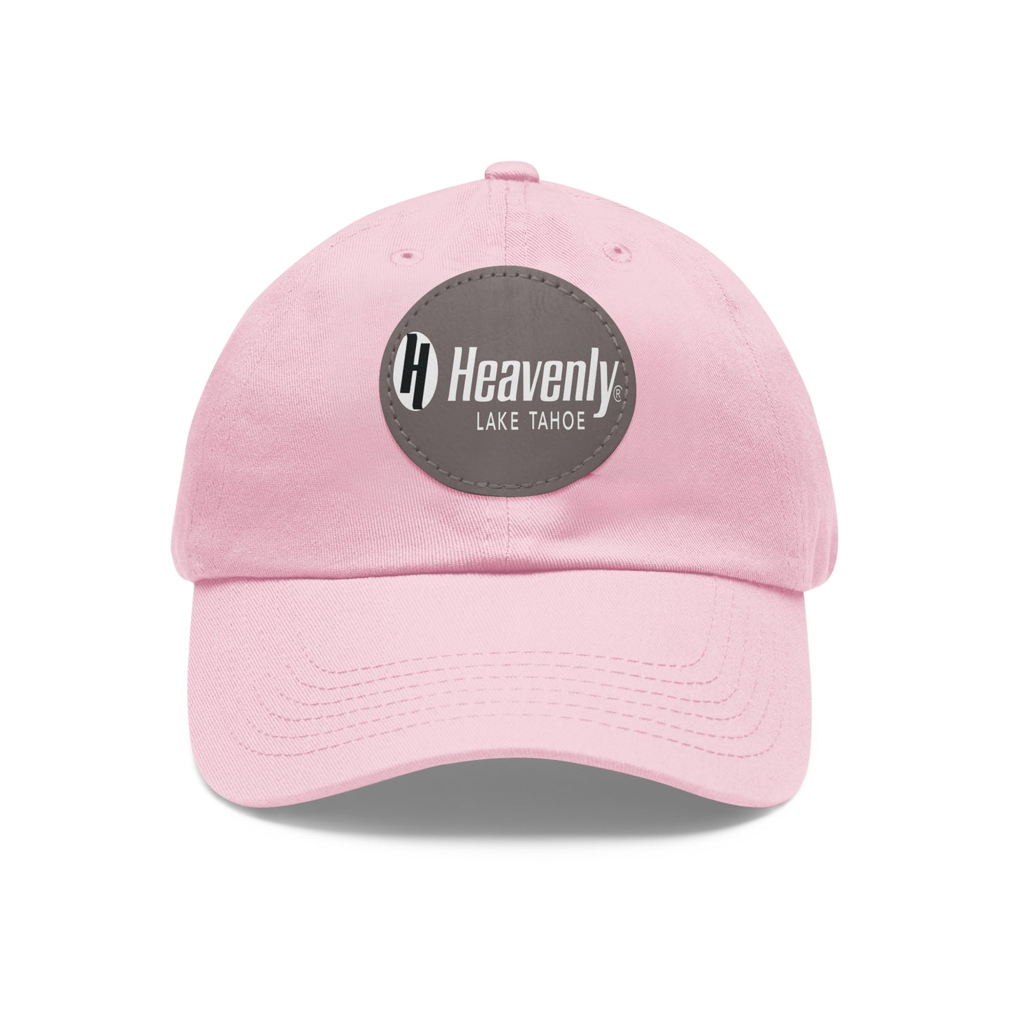 Heavenly Lake Tahoe Dad Hat with Leather Patch