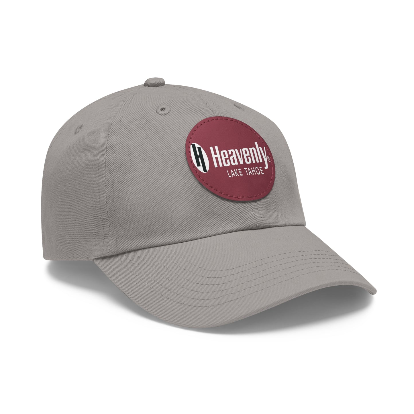Heavenly Lake Tahoe Dad Hat with Leather Patch