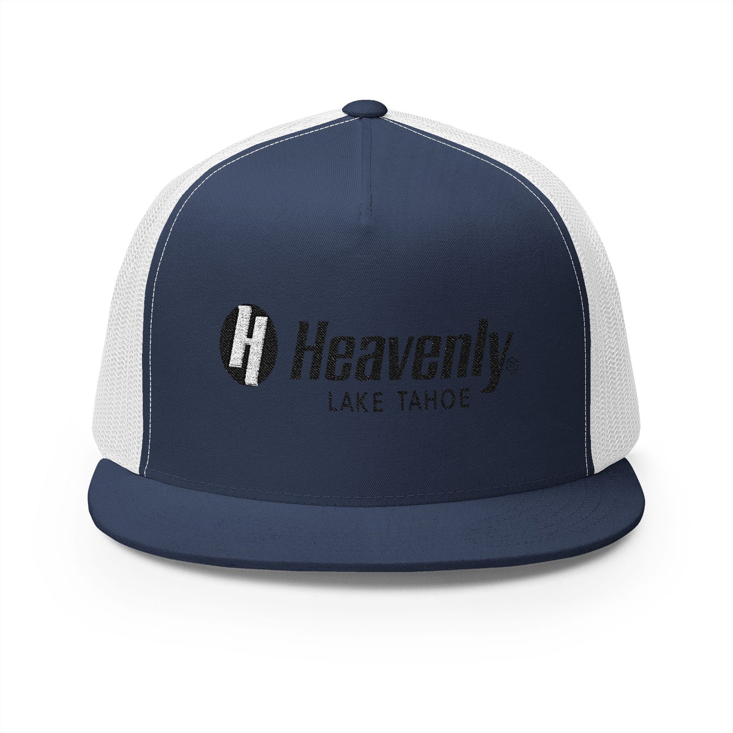 Heavenly Lake Tahoe 5 Panel Trucker Cap - Stylish Outdoor Hat for Adventurers