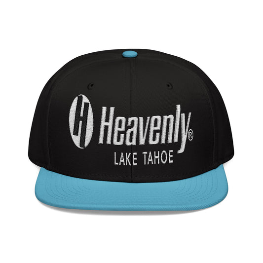 Heavenly Lake Tahoe Snapback Cap - Embroidered Adjustable Hat