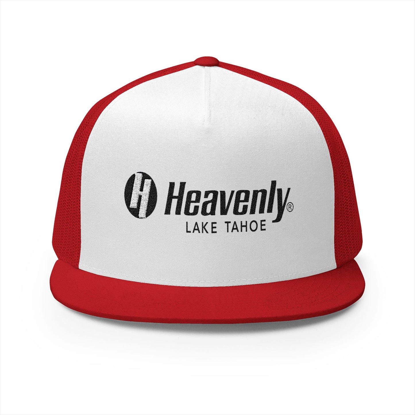 Heavenly Lake Tahoe 5 Panel Trucker Cap - Stylish Outdoor Hat for Adventurers